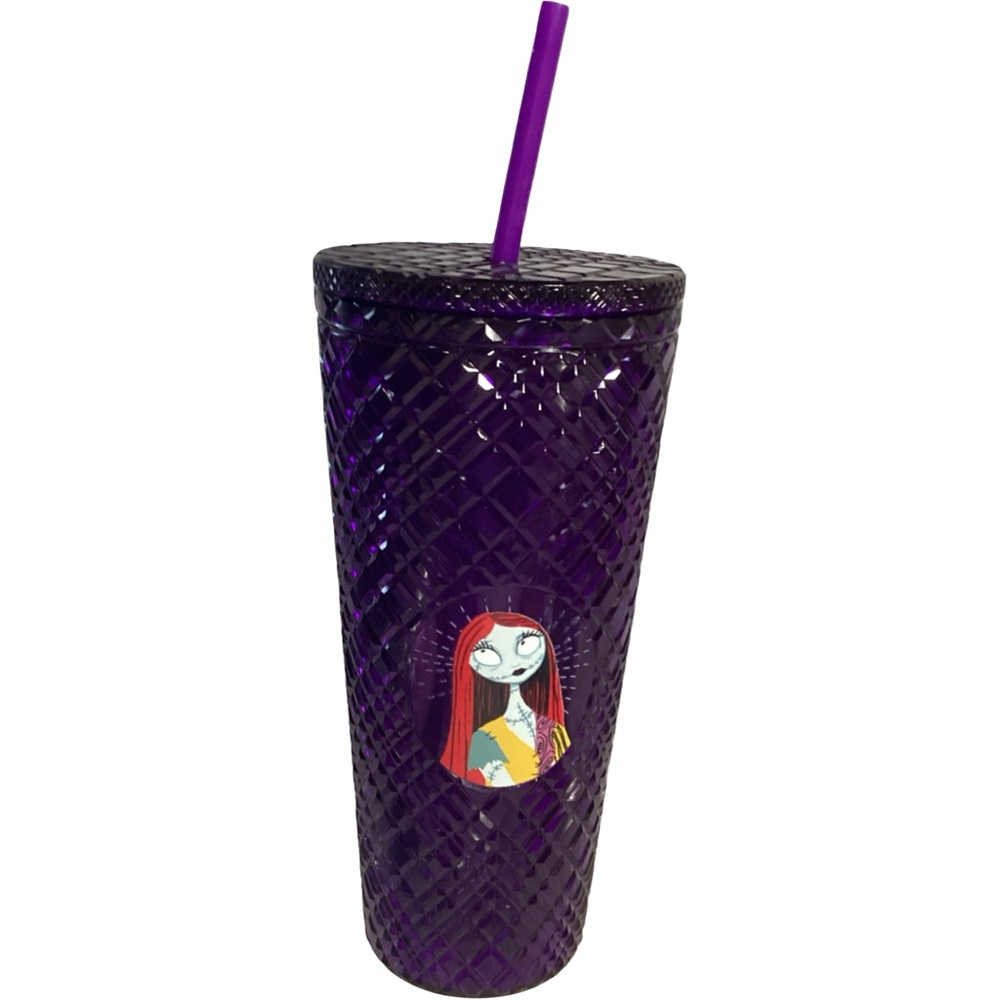 Disney The Nightmare Before Christmas “Sally” 20oz Purple Textured Tumbler